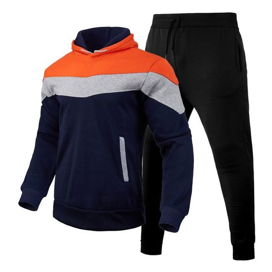 Ensemble Veste à Capuche Et Pantalon Pour Homme, Survêtement Décontracté, à La Mode, Vêtements De Sport, Deux Pièces, Printemps Automne, 2021 / Sets Pour Hommes