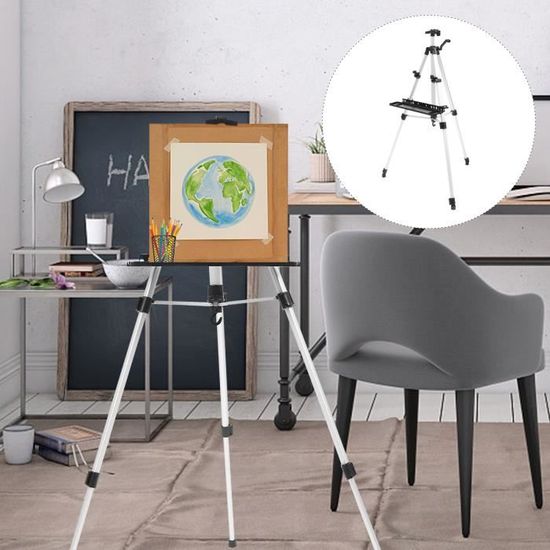 Chevalet pliable en bois pour croquis, peinture à ... - Grandado
