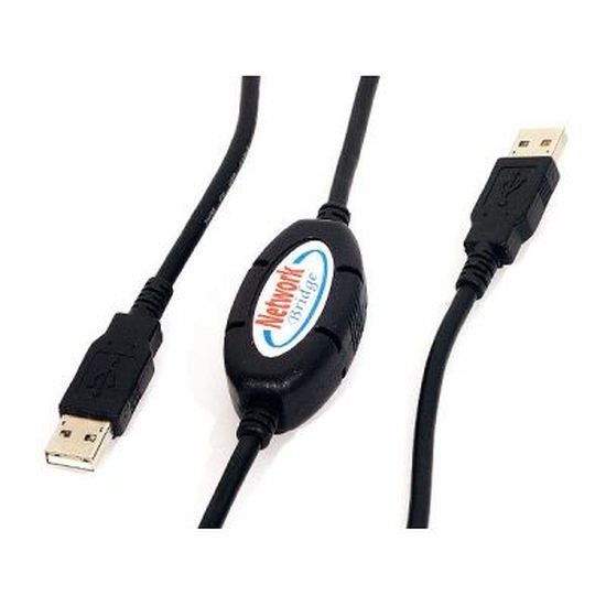Câble USB de transfert PC à PC 2m Cdiscount Informatique