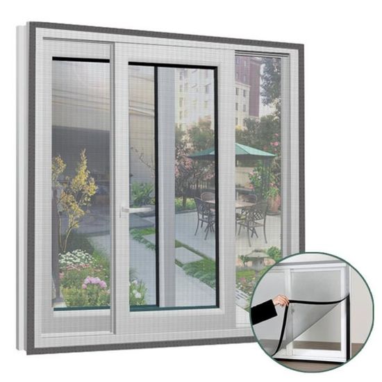 Protection Insectes Terrasse Moustiquaire Parasol Mingfuxin Réglable 7-12FT - Filet Anti-Moustiques 360° Avec Fermeture Éclair Moustiquaire Extérieur