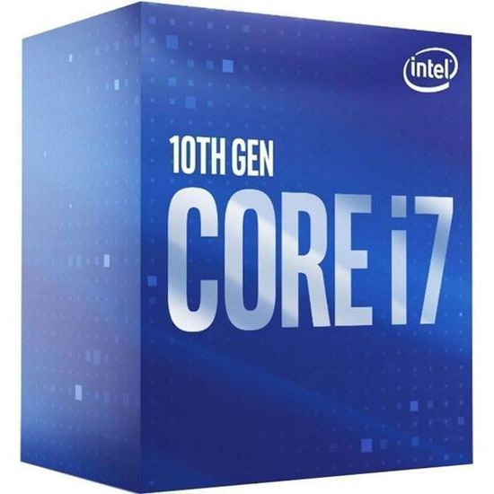 Processeur Intel Core i7-10700 (BX8070110700) Socket LGA1200 (chipset Intel serie 400) 65W