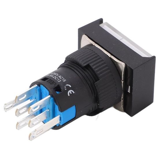Commutateur De Pied Industriel TFS-2 Alliage Aluminium - Pédale Commande AC 250V 10A Antidérapante