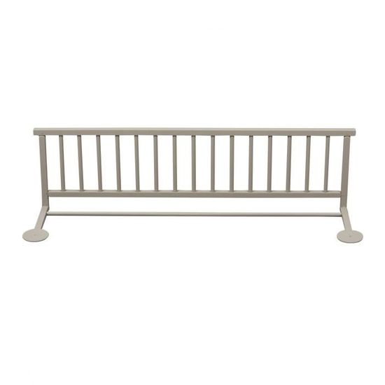 Barrière De Lit Bébé 2-en-1 Pliable 185 Cm – Cododo Anti-écrasement, Sans Installation, Sac Transport, Grise