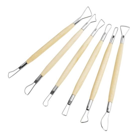 Lot De 12 Outils De Sculpture En Acier Inoxydable - Pour Argile, Cire, Poterie, Modelage Et Travaux Dentaires