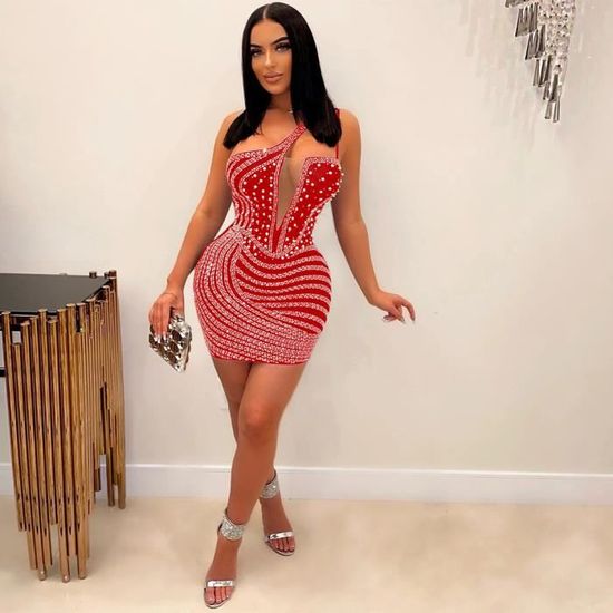 Robe mi longue sexy deals