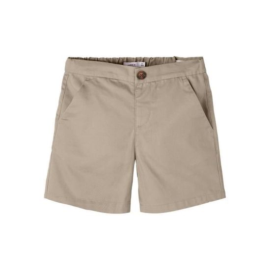 NAME IT Lot De 2 Shorts Garçon Coton Bio Confortables - Pantalons Cyclisme Enfants