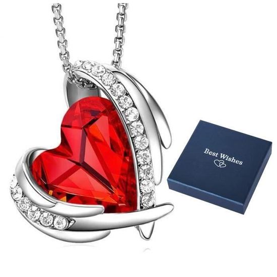 Set De Bijoux Infini & Cœur - Collier + Bracelet - Cadeau Amour Pour Elle - Argent, Or Ou Or Rose - 6