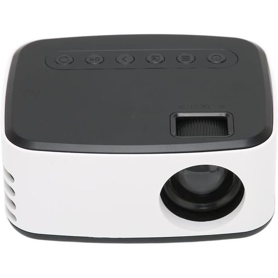 Projecteur Portable Mini Cineglow - Wi-Fi, Bluetooth, 4K UHD, Rotation 180° - Pour Chambre, Camping, Soirée Cinéma - 4