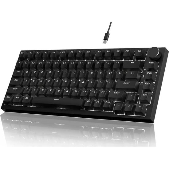 Clavier Mécanique Ajazz Ak820 Pro 75% Tri-mode Joint Mousse | Claviers