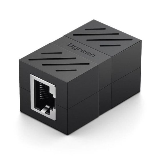 Coupleur RJ45 Femelle UGREEN 10Gbps – Raccord Ethernet, Extendeur Câble Réseau – Compatible Cat 8/7/6/5e