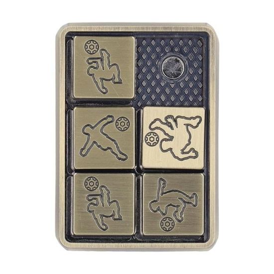 Jouet de curseur de poussée magnétique FYDUN en forme de cube - Soulage Jouet de curseur de poussée magnétique FYDUN en forme de cube - Soulage