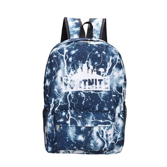 Sac à Dos Battle Game Fortnight Pour Enfants - 33 Cm - 34x26x14 Cm - Noir - Parfait école Et Voyage