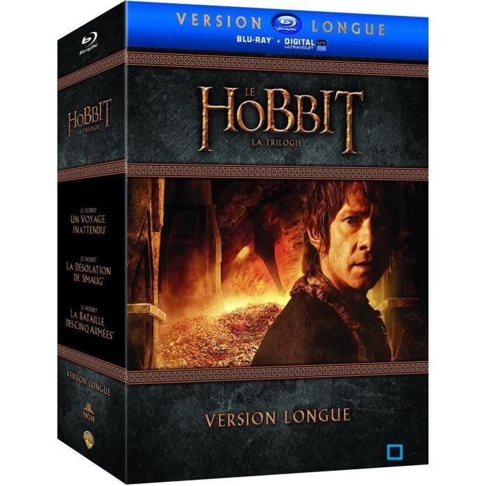 Blu-ray Coffret Le Hobbit : La Trilogie (Version longue