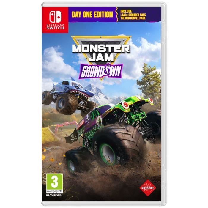 Monster Jam Showdown Jeu Nintendo Switch Day One Edition