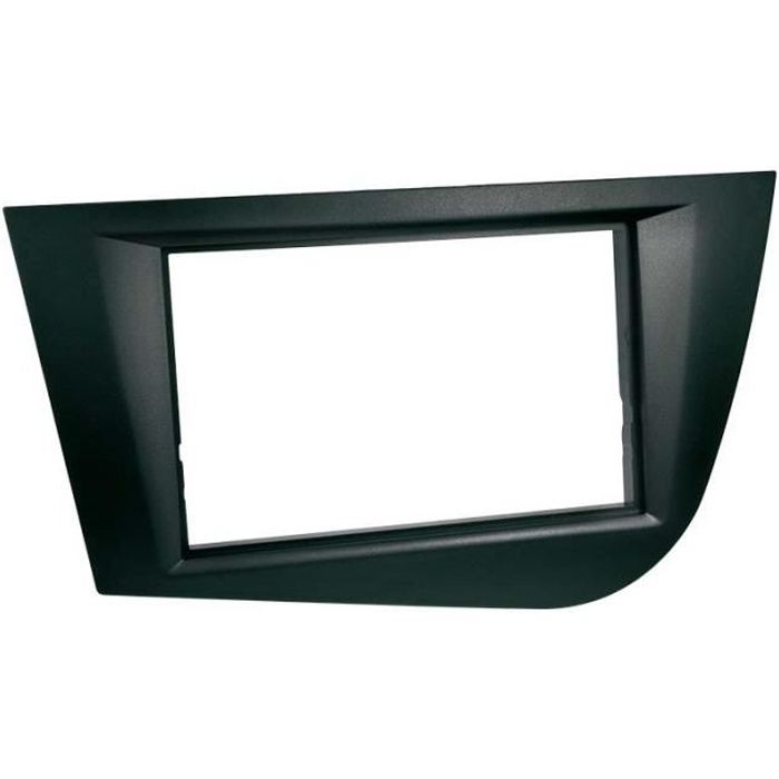 Adaptateur de façade 2-DIN Seat Leon 2005 - 2009 noir