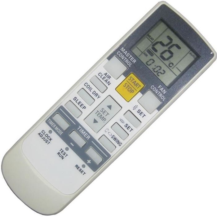 REMPLACEMENT FUJITSU CLIMATISEUR TÉLÉCOMMANDE AR-RAF1E AR-RY12 AR-RAF2E AR-RY8 AR-RY9 AR-RY11 AR-RY12 AR-RY13 AR-RY14 AR-RY15
