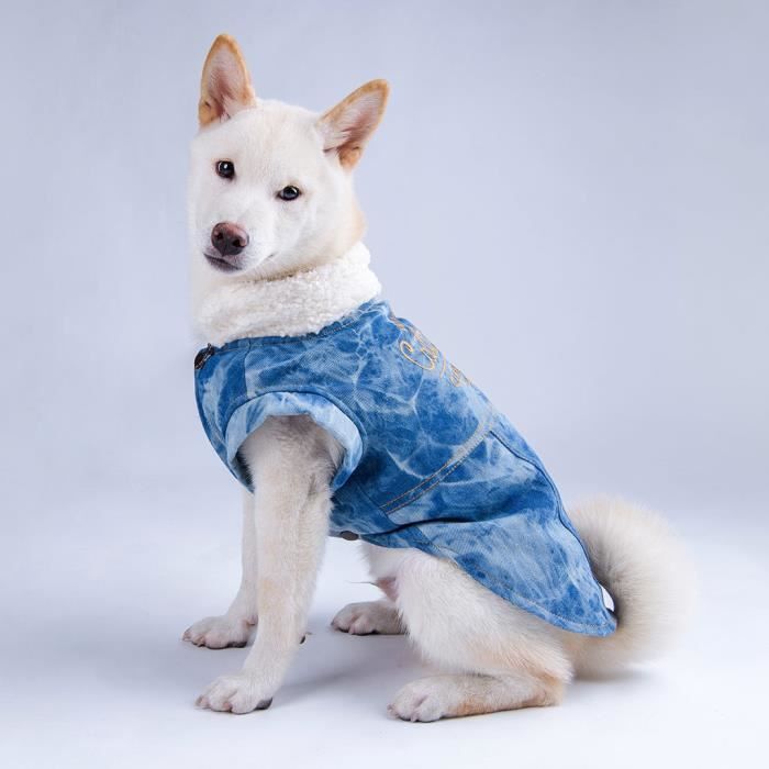 Chemise de chat de chien de compagnie gilet chaud vêtements d'hiver gilet veste chandail CJJ90906896BUXS