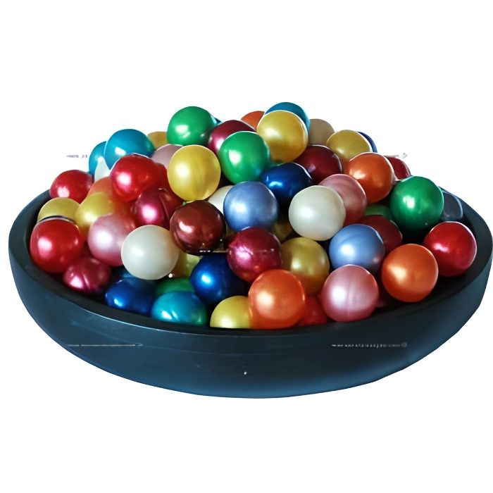 12 perles huile de bain nacrées fragrance Monoï