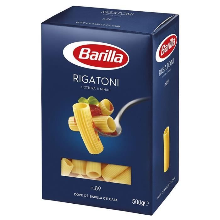 Barilla Rigatoni 500g (lot de 6)