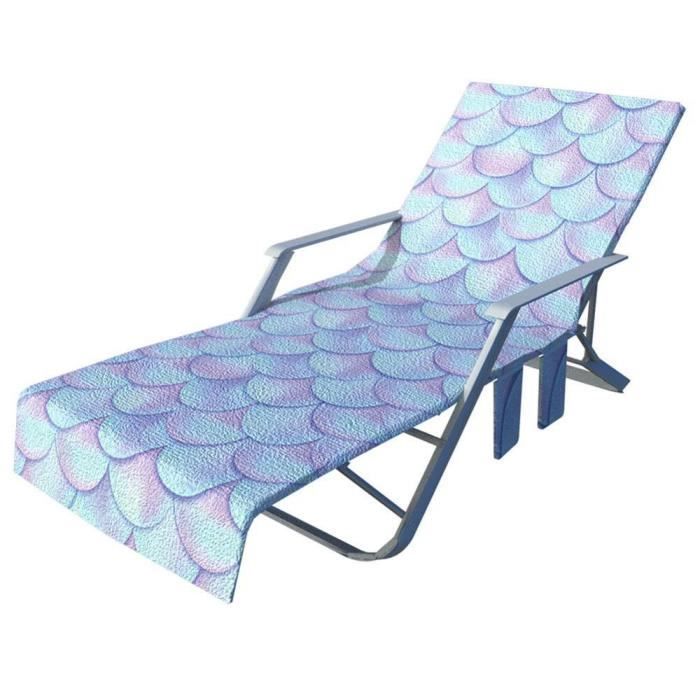 Nouveau imprimé microfibre soleil chaise longue plage couverture serviette vacances jardin pisc - Modèle: 4 75x215cm - TEYYMJA05898