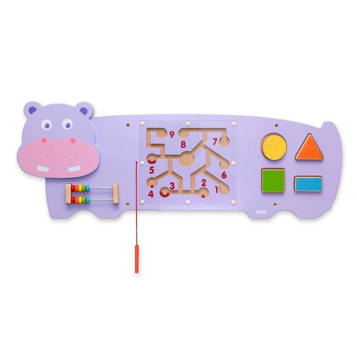 Viga Toys - Jouet Mural Hippo, - 50470