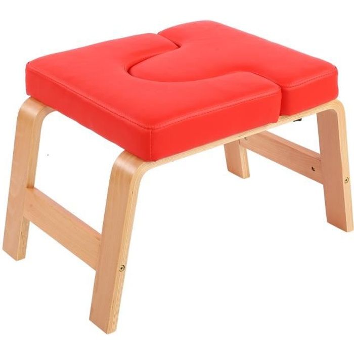 AYNEFY Chaise d'inversion de yoga à domicile Chaise d'Inversion de Yoga Tabouret de Poirier de Musculation à Maison de Gym de