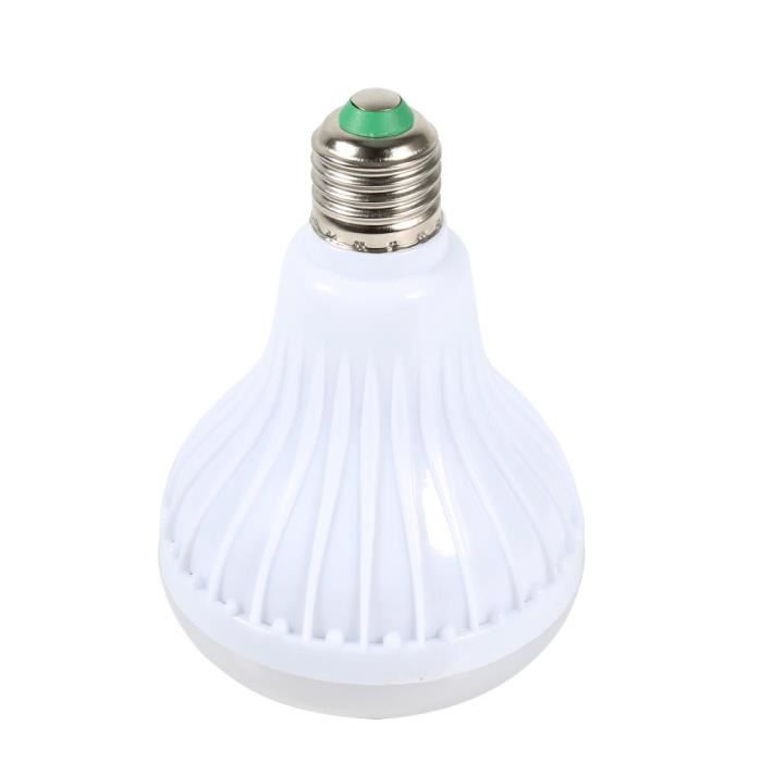 Lampe de musique a ampoule a LED, haut-parleur Bluetooth a L