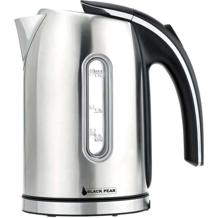 BLACKPEAR - BSF 1740 - Bouilloire 1,7 Litres - 2200 Watts Max - Base pivotante 360°