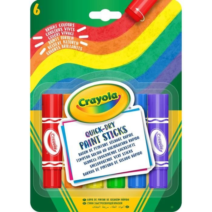 Crayola bâtons de peinture 6 pièces