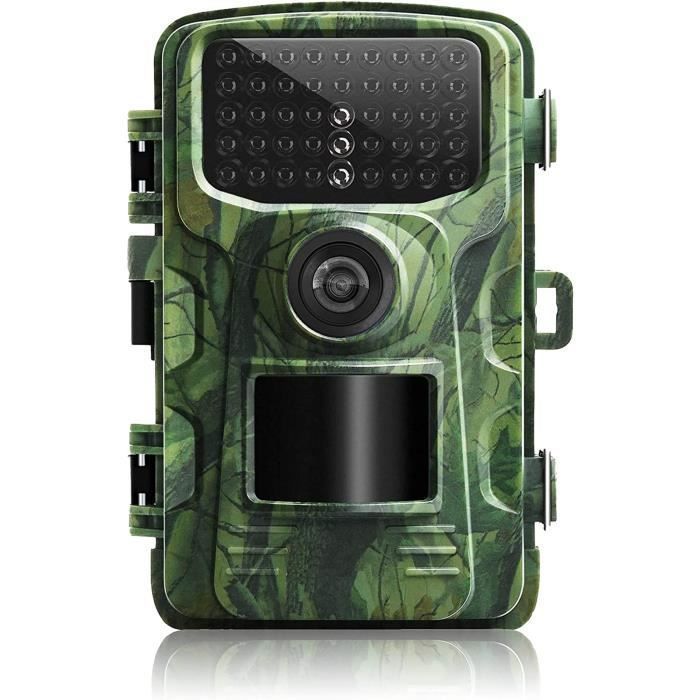 Caméra de Chasse Vision Nocturne Infrarouge 1280P 12MP 90° - Etanche IP66 - Détecteur Mouvement
