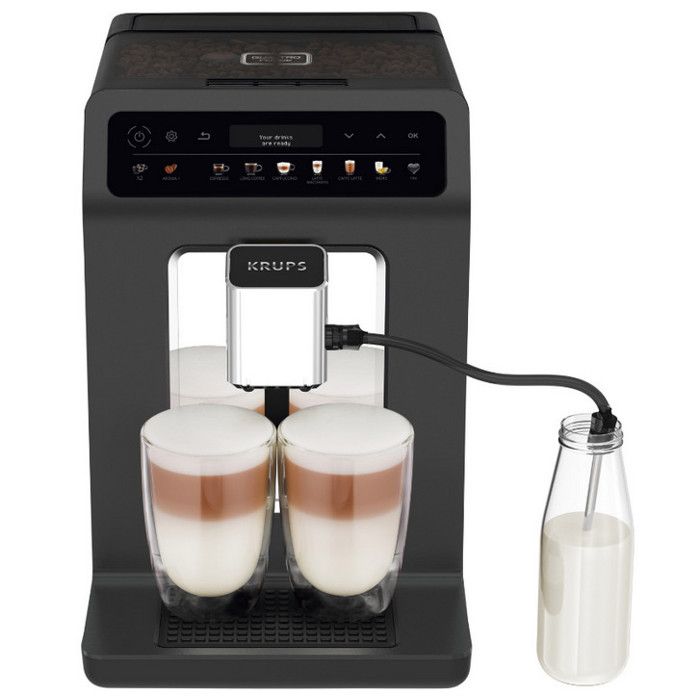 GENERIQUE 3700342442700 - COMMUTATEUR KVM - Expresso broyeur à café grains Krups Evidence One 1450 W Gris