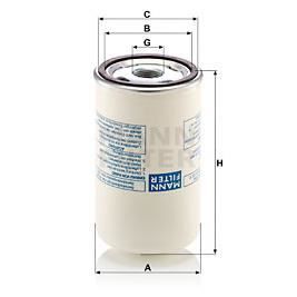 Mann Filter LB 719/2 Filtre à air, compresseur-air d'admission