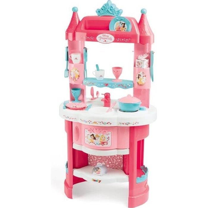 DISNEY PRINCESSES Smoby Cuisine + 19 Accessoires