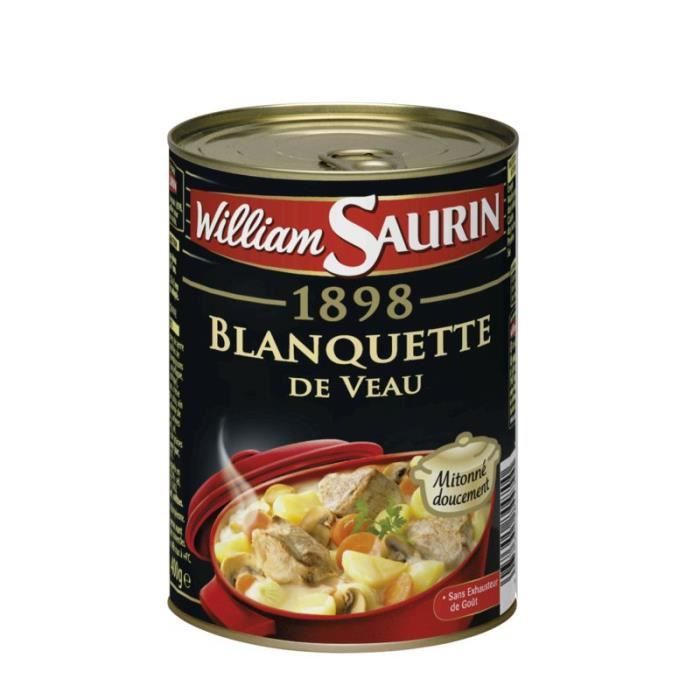 WILLIAM SAULIN Blanquette de veau - 400 g