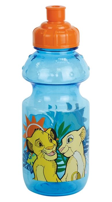 DISNEY ROI LION - Gourde transparente 350 mL DISNEY ROI LION - Gourde transparente 350 mL