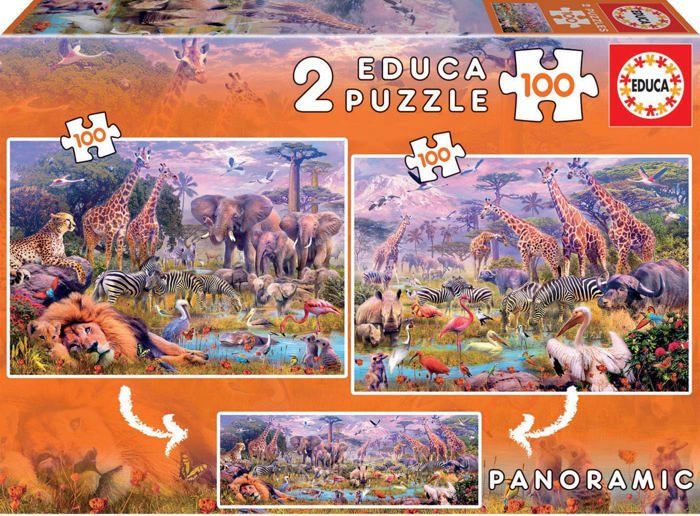 Cadre - Les Animaux de la Forêt Nordique Larsen-FH15 45 pièces
