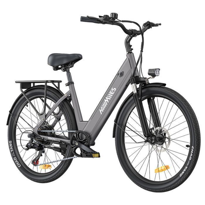 Velo electrique HillMiles MileCity1 Moteur 250W Batterie 36V 13Ah Pneu 26 Pouces Autonomie Max 100km Shimano 7 Vitesses Cdiscount Sport