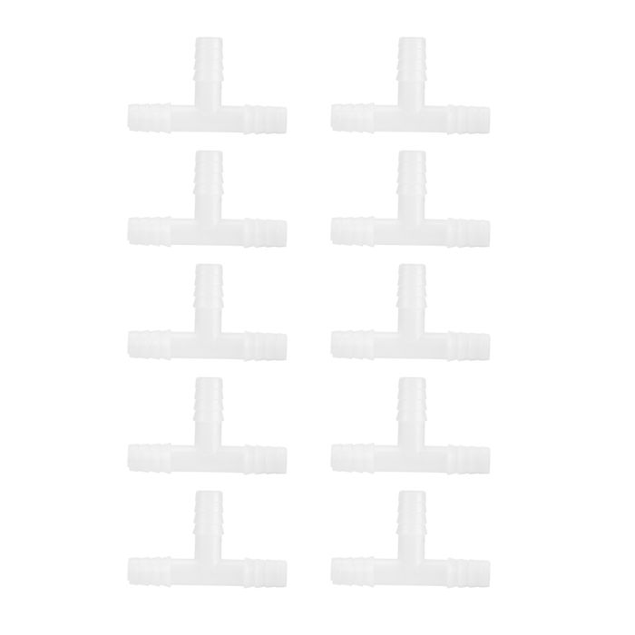 Comparer les prix de Lot de 10 connecteurs en T ABS pour aquarium, tube à 3 voies avec vanne de contrôle du débit d'air, accessoires pour pompe à