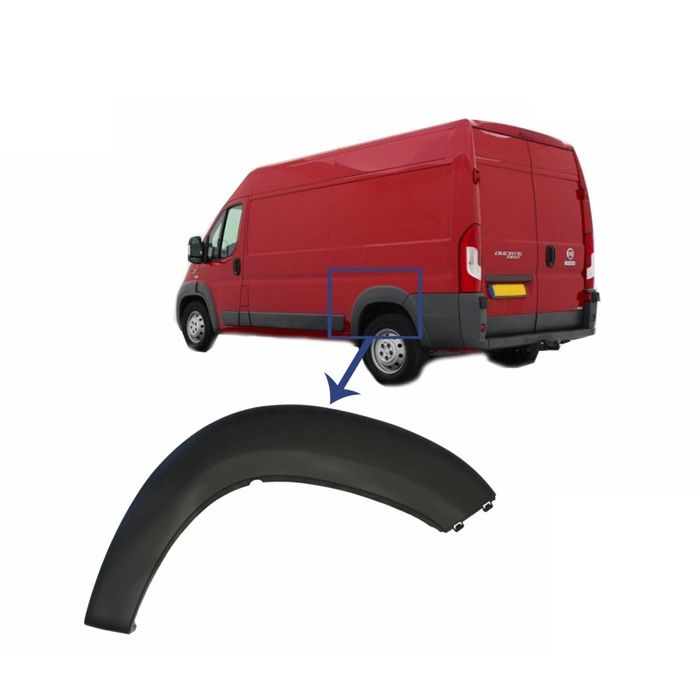 Coque Rétroviseur Droit FINAO AUTOPARTS | Compatible Peugeot Boxer II, Citroën Jumper II, Fiat Ducato III