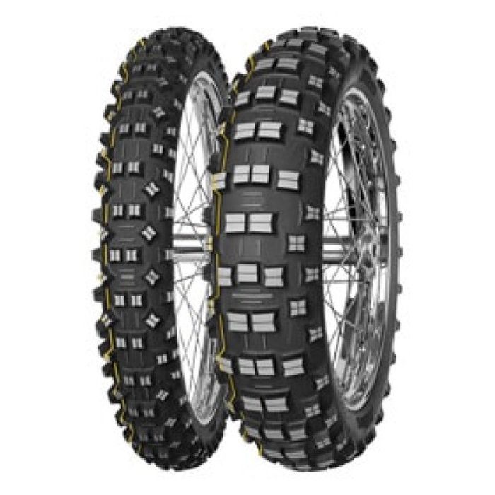 Pneu MOTO Mitas Terra Force-EF SM 90/90-21 TT 54R Double marquage 3.00-21 Composé de caoutchouc Super Roue avant gelb