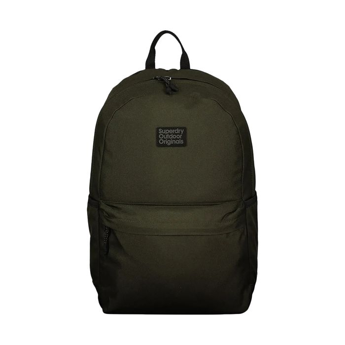 Sac à Dos Superdry Classic Patch Montana - Noir/Noir - Noir/Noir