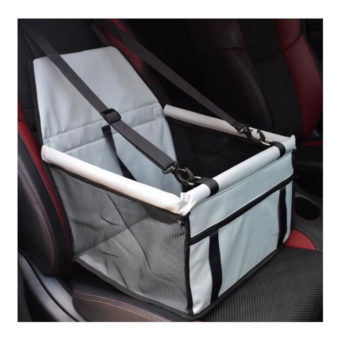 Meilleurs prix pour Siège dauto pour animaux - Keeper - Tissu Oxford - Imperméable - Gris