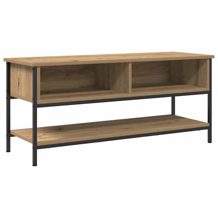 KENNETH@ Meuble TV - Rangement sophistiqué - faciles à nettoyer - chêne artisanal 100x35x45 cm Bois dingénierie CL6323362