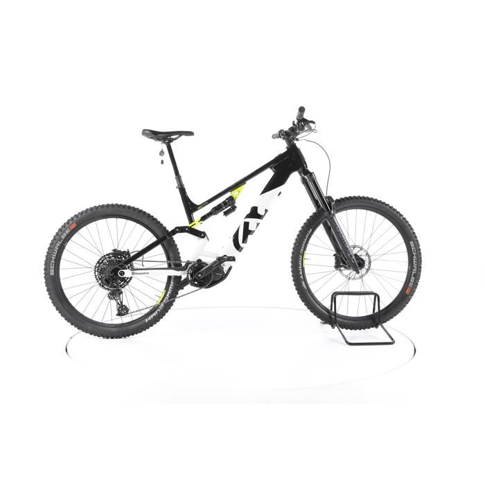 Vélo électrique - Husqvarna E-Bicycles Hard Cross HC2 - noir - VTT électrique tout suspendu - Shimano 630 Wh Reconditionné - Husqvarna E Bicycles