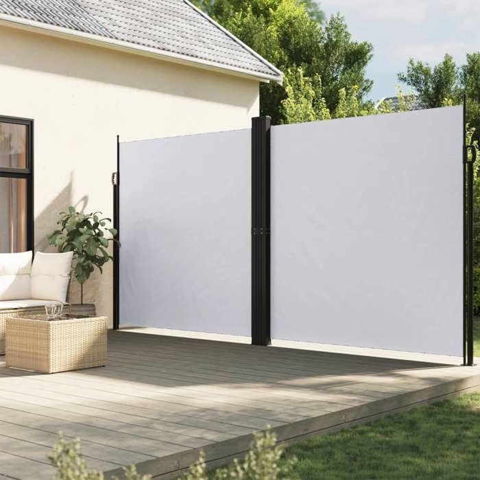Vidaxl Auvent latéral rétractable 220x1200 cm - vue 2