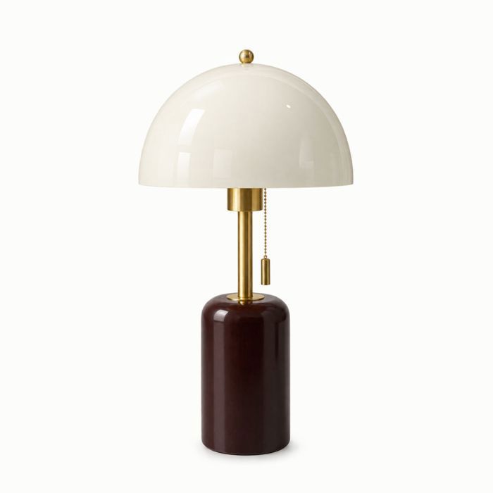 Lampe à poser en bois et métal – LED E27 3 températures de couleur – H 44 cm