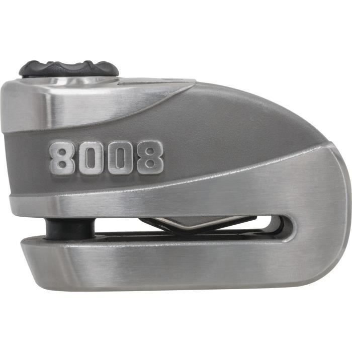 Antivol de disque - ABUS - 8008 2.0 - Pêne 16 mm - Alarme 100 dB - Détection 3D - Cylindre XPlus