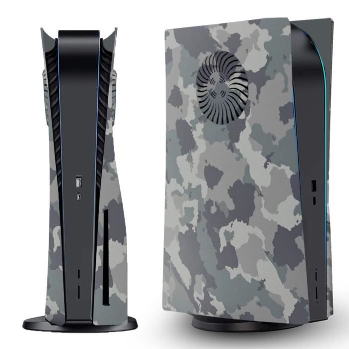 Plaques De Recouvrement Pour PS5 Slim Disc Edition - Avec Ouvertures Aération, Protection Anti-poussière