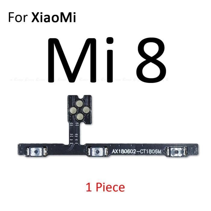 Pour Xiaomi Mi 8 - Volume Side Interrupteur on off Bouton Clé Flex