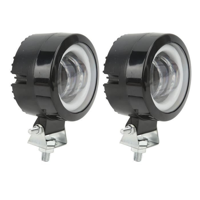 Lot De 2 Feux Auxiliaires LED Pour Moto - Feux De Brouillard Ou DRL - Neuf